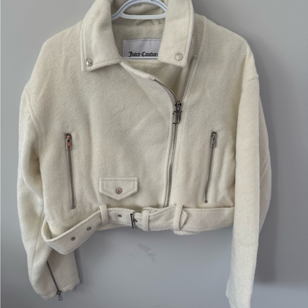 Juicy Couture Off-White Teddy Jacket